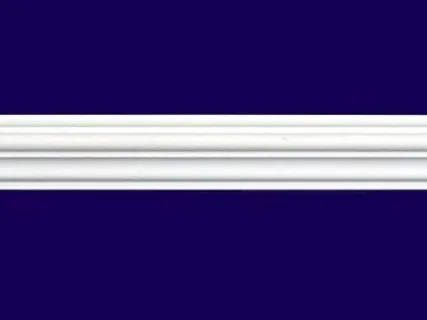 Фото №0 Молдинг гладкий (прямой или гибкий) 240*5*2,4 см AD313