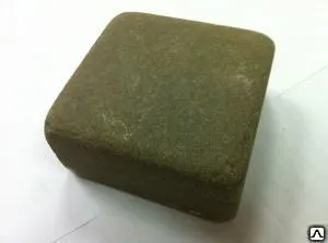 Фото №0 Плитка из песчаника 4см цвет: серо-зеленый (галтованный камень)
в