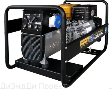 фото Бензиновый генератор с функцией сварки Energo EB 7.0/230-W220R Energo - Фра