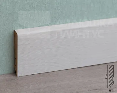 фото Волшебная Палочка Гарден Плинтус МДФ Волшебная палочка. Гарден .201 Дуб молодой