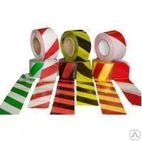 фото Лента оградительная ЛО-250 Стандарт, черно-желтая