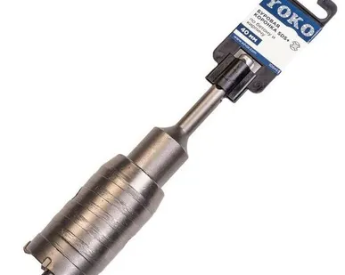 фото Буровая коронка SDS+ по бетону и кирпичу 40мм в сборе YOKO/TVB 109465/476438