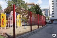 фото Забор DFence City панель 1930х2550мм, ø5мм, порошковое покрытие