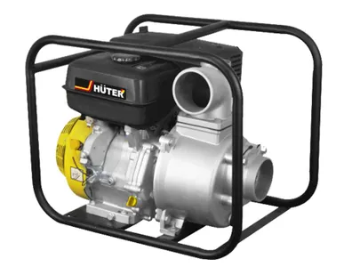 фото Мотопомпа бензиновая 70/11/5 Huter MP-100