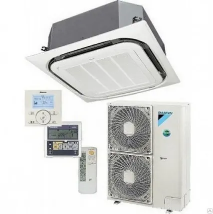Фото №0 Кондиционер кассетного типа FCQN60EXV/RYN60CXV (без панели) Daikin
