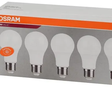 фото Лампа светодиодная LED Value LVCLA75 10SW/840 230В E27 2х5 RU (уп.5шт) OSRAM 4058075577749
