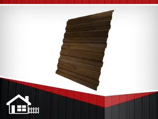 фото Профнастил С-10 RAL Античный дуб