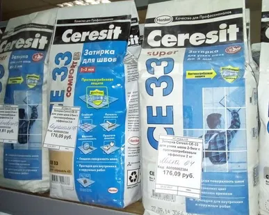 фото Затирка