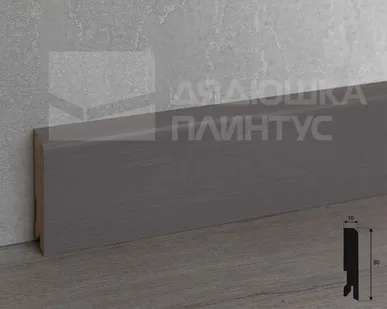 фото Лука Плинтус МДФ Лука Пл 80МДФ.2400.Point line 24051 Лапачо африканское