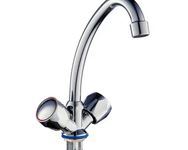 фото Смеситель Roegen RR023A для кухни, на гайке