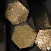 фото Шестигранник латунный 3 - 180 мм Л63 ЛС63-3 ЛС59 ГОСТ 2060-2006 31366-2008