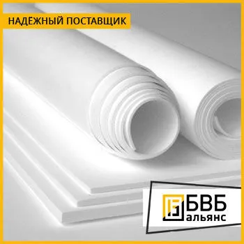 Фото №0 Фторопласт лист 6 Ф4