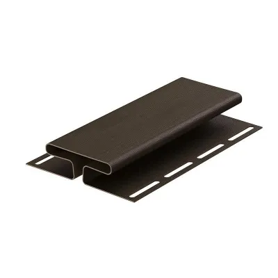 Фото №0 Профиль для сайдинга Docke STANDART и PREMIUM H-профиль Шоколад