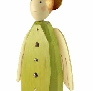 фото София Фигурка настольная - ангел зелёный