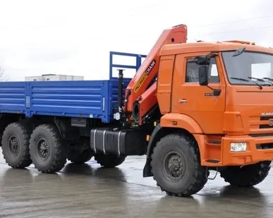 фото КАМАЗ 43118 c КМУ Palfinger PK 18500A