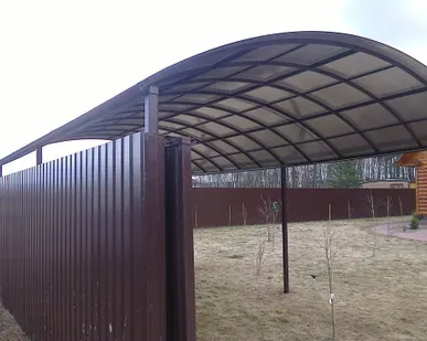 фото Навес 4*6