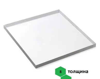 фото Монолитный поликарбонат 8 пр. (2050х3050х8) Novattro