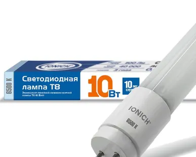 фото Лампа светодиодная ILED-SMD2835 T8 600-10-1100-220-6.5-G13 IONICH 1510