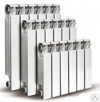фото Радиатор алюминиевый 350/85 8 сек CONDOR