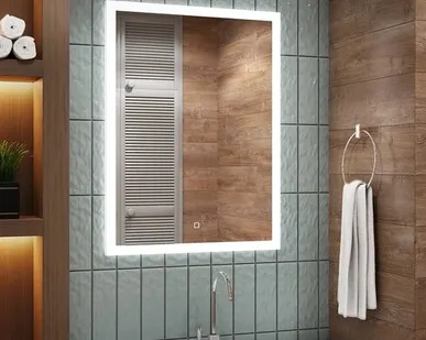 фото Зеркало 500х700мм сенсорное САНАКС 45221