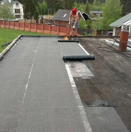 Фото №0 Наплавляемая кровля: устройство наплавляемой гидроизоляции 2 слоя