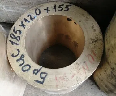 фото Втулка 185х120х155 мм, БрО5Ц5С5