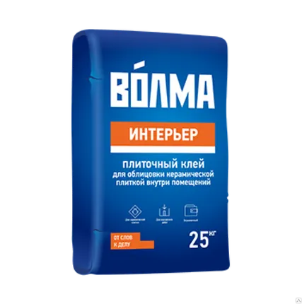 Фото №0 Клей плиточный «Волма-Интерьер»