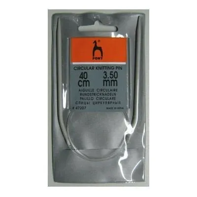 Фото №0 47207 Спицы вязальные циркулярные 3,5 мм, 40см