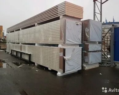 фото Сэндвич-панель PIR 80мм 12,001 м под размер