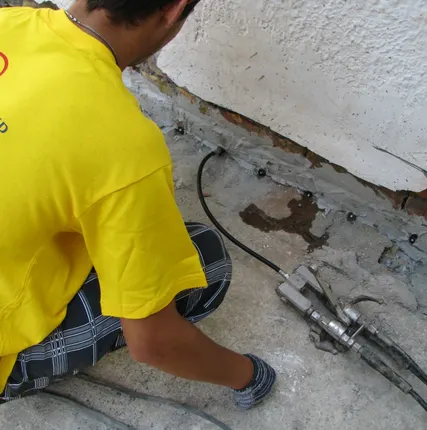 Фото №0 Инъекционная гидроизоляция