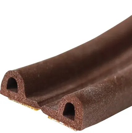 Фото №0 Уплотнитель SILA Уплотнитель резиновый SILA P-профиль 6 м коричневый