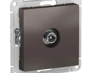 фото Механизм розетки TV оконечной AtlasDesign 1DB мокко SchE ATN000691