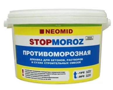 фото Противоморозная добавка Неомид STOP MOROZ "NITCAL" 12 кг