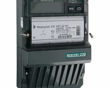 фото Счетчик Меркурий 230 ART трехфазный однотарифный (230 ARТ-01 CN 5(60))