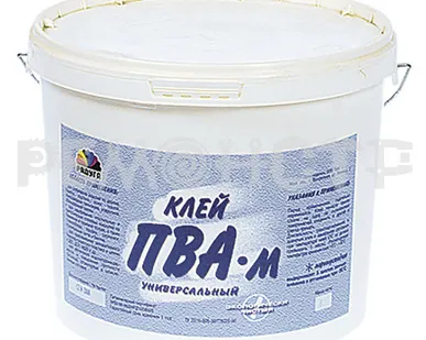 фото Клей унив  5кг ПВА РАДУГА гол  (6/100) ВЗ