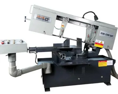 фото Маятниковый полуавтоматический ленточнопильный станок Metal Master BSM-330R SAF