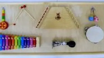 Фото №0 Тактильная панель с музыкальными инструментами