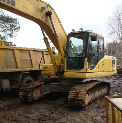 Фото №0 Аренда гусеничного экскаватора