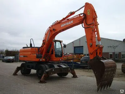 Фото №0 Колесный экскаватор Doosan DX190W