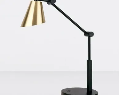 фото Светильник светодиодный настольный TL70100 Fabula сатинированное золото Elektrostandard