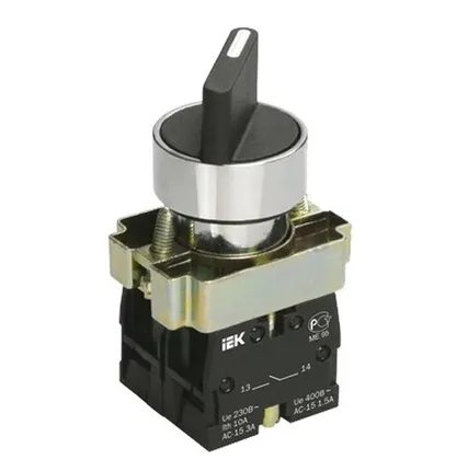 Фото №0 Переключатель LAY5-BD25 2 положения "I-0" стандарт ручка ИЭК (BSW60-BD-2-K02)