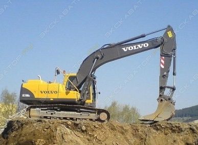 фото Аренда гусеничного экскаватора Volvo EC220DL, Тверь