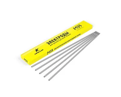 фото Электроды сварочные d=3.0 мм МЭЗ ЦЛ-11 (1 кг) (по нержавеющей стали)