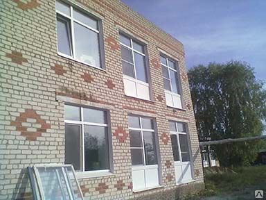 фото Окно пластиковое двухстворчатое
