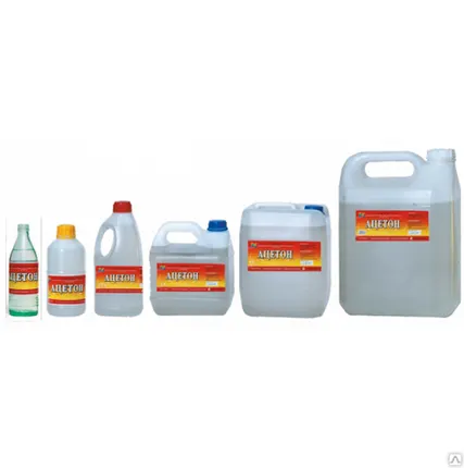 Фото №0 Ацетон СГ, 5л