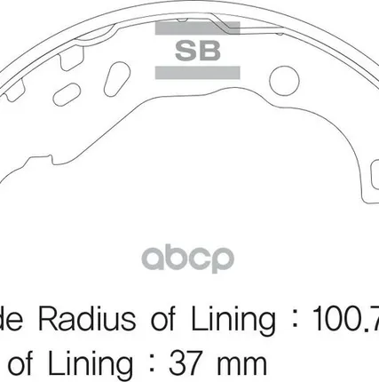 Фото №0 SA177 SANGSIN BRAKE Колодки тормозн. барабан. Clio 98- Sangsin brake арт. SA177