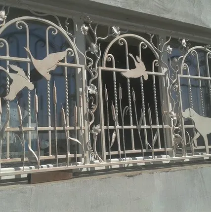 Фото №0 Кованые решетки на окна