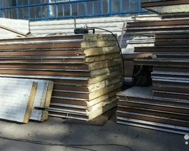 фото Сэндвич панели ппу80 б/у, 2,42 м
