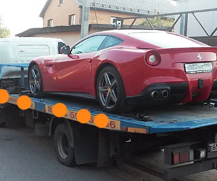 Фото №0 Эвакуатор для перевозки спортивного автомобиля