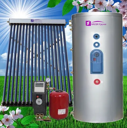 Фото №0 Солнечная сплит-система  SH-100-12-1 для ГВС